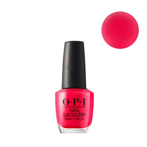 OPI Nail Lacquer NL M21 My Chihuahua Bites 15ml - vernis à ongles rouge orangé