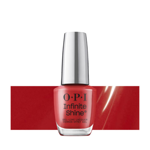 OPI Nail Lacquer Infinite Shine ISL N25 Big Apple Red 15ml  - vernis à ongles longue durée