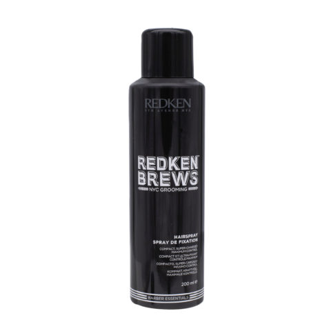 Redken Brews Man Hairspray Laque Tenue maximum 200ml