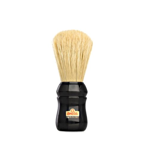 Omega Shaving Blaireau de rasage noir