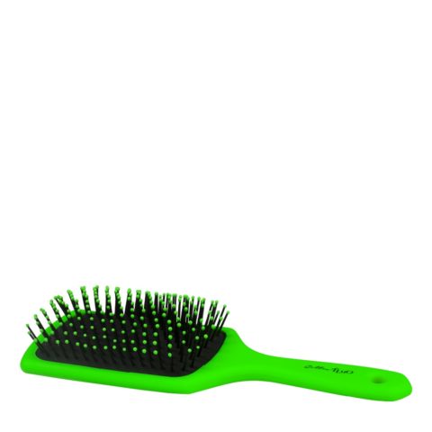 Gettin fluo Brosse pneumatique plate verte