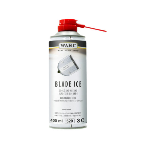 Wahl Blade Ice spray pour refroidir, lubrifier et nettoyer les têtes de 400 ml