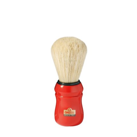 Omega Shaving Blaireau de rasage Rouge