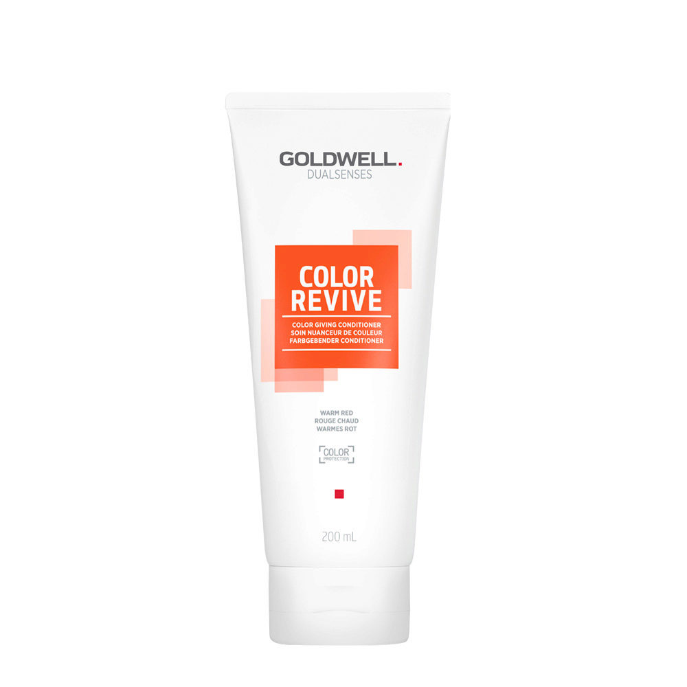 Goldwell Dualsenses Color Revive Warm Red Conditioner 200ml - conditionneur pour tous types de cheveux roux