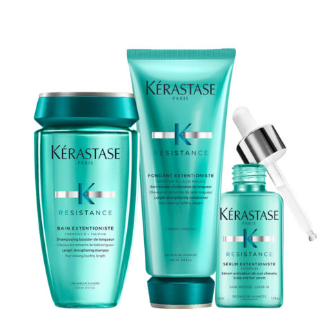 Kerastase Resistance Bain Extentioniste 250ml Fondant 200ml Serum 50ml