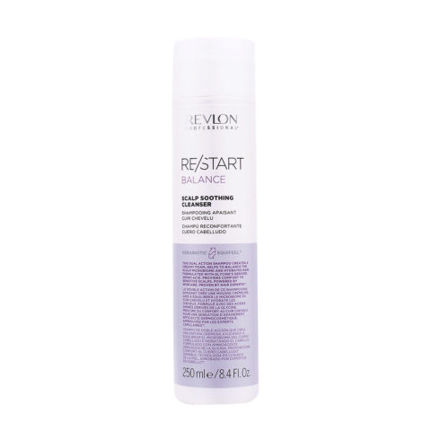 Revlon Restart Balance Scalp Soothing Shampoo 250ml - Shampooing Cuir Chevelu Sensible