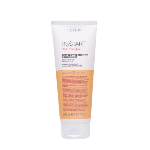 Revlon Restart Recovery Restorative Melting Conditioner 200ml - Revitalisant restructurant pour cheveux abîmés