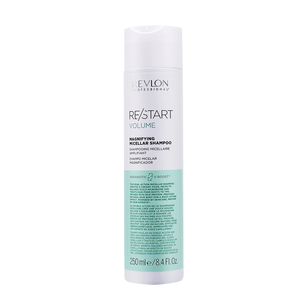 Revlon Restart Volume Micellar Shampoo 250ml - Shampooing volume pour cheveux fins