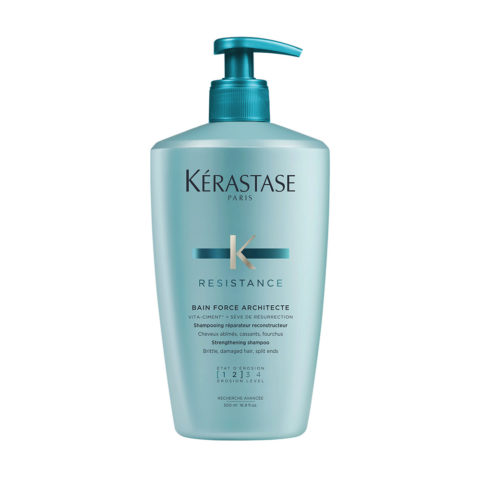 Kerastase Résistance Bain Force Architecte 500ml- shampooing pour cheveux fragilisés