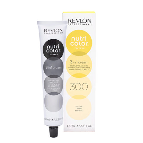 Revlon Nutri Color Creme 300 Jaune 100ml - masque couleur