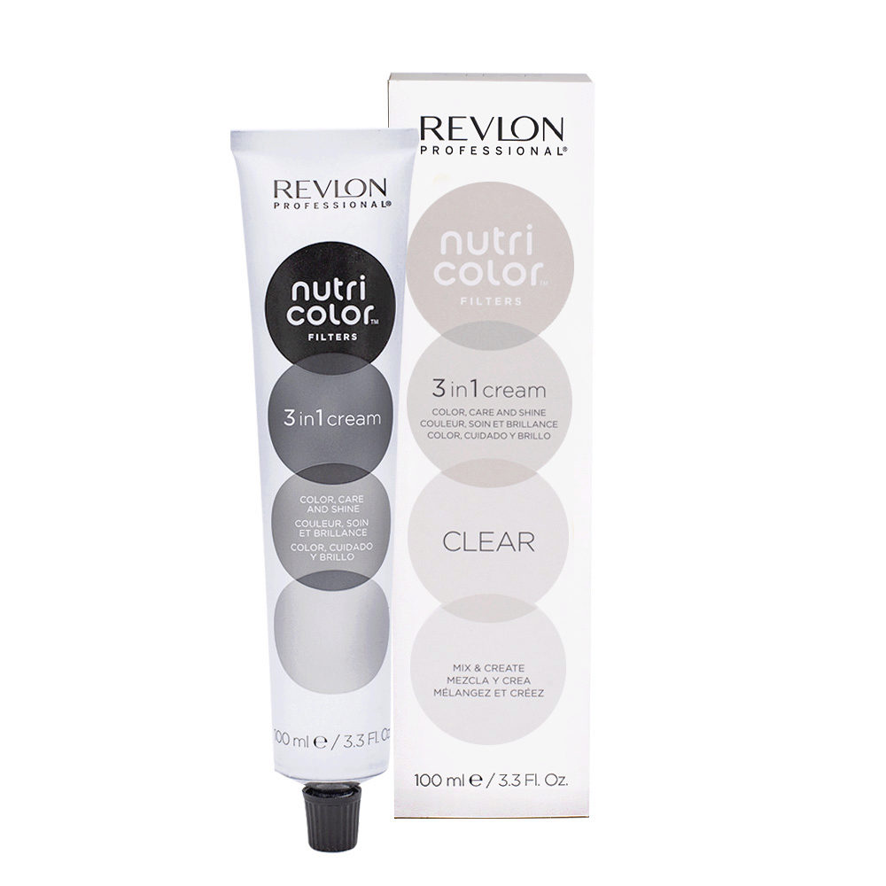 Revlon Nutri Color Creme 000 Clear / Blanc 100ml - masque couleur