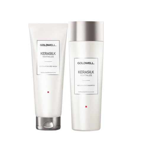 Kerasilk Revitalize Shampooing pré-exfoliant 250ml Shampooing hydratant 250ml