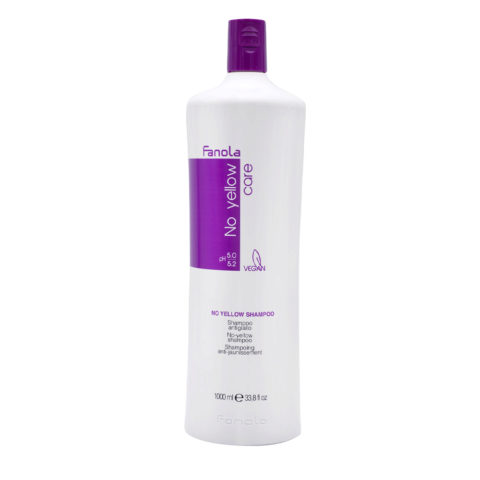 No Yellow Shampooing Anti Jaune Pour Cheveux Blonds 1000ml