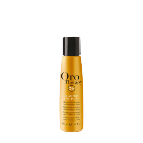 Fanola Oro Therapy Oro Puro Shampooing Pour Tous Types de Cheveux 100ml