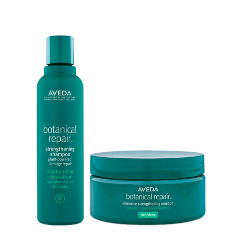 Aveda Botanical Repair Strengthening Shampoo 200ml Intensive Strengthening Masque Rich 200ml