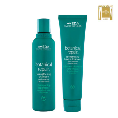 Aveda Botanical Repair Strengthening Shampoo 200ml Leave In Treatment 100ml