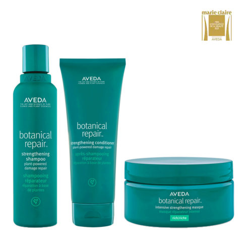 Botanical Repair Strengthening Shampoo 200ml Conditioner 200ml Intensive Strengthening Masque Rich 200ml