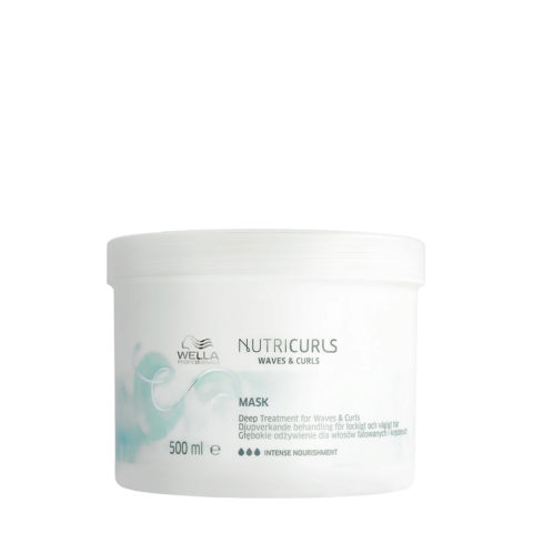 Wella Nutricurls Waves & Curls Mask 500ml - masque pour cheveux ondulés et bouclés