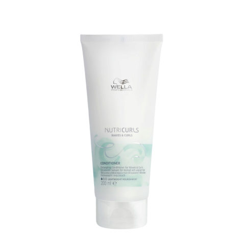 Wella Nutricurls Waves & Curls Conditioner 200ml - après-shampoing cheveux ondulés et bouclés