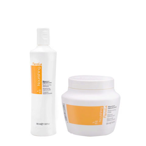 Nutri Care Shampooing 350ml Et Masque 500ml Pour Les Cheveux Abimés