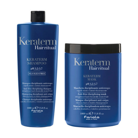 Keraterm Antifrisottis Shampooing 1000ml Masque 1000ml