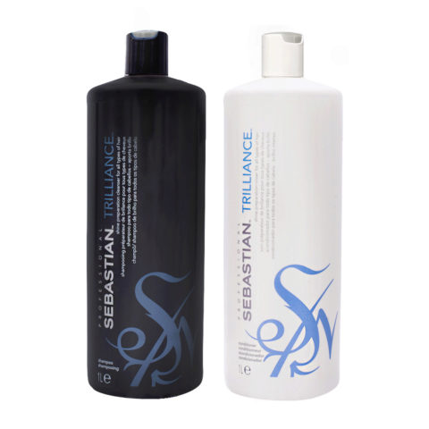Sebastian Foundation Trilliance Shampoo 1000ml Conditioner 1000ml