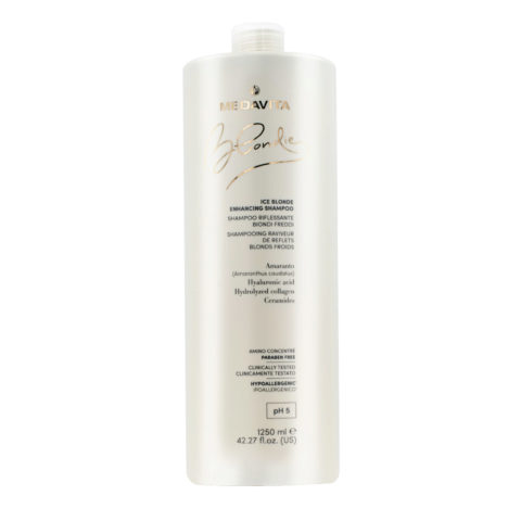 Blondie Ice Blonde Enhancing Shampoo 1250ml - shampooing réfléchissant blonds froids