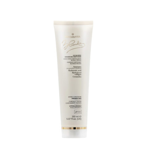 Blondie Ice Blonde Enhancing Deep Mask 150ml - masque réfléchissant blonds froids