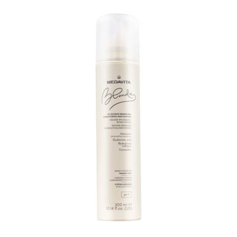 Blondie Ice Blonde Enhancing Conditioning Hair Mousse 300ml - mousse réfléchissante blonde froide