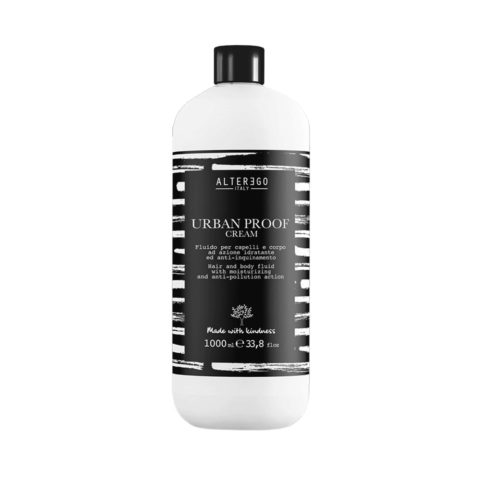 Alterego Urban Proof Crème Hydratante Corps et Cheveux 1000ml