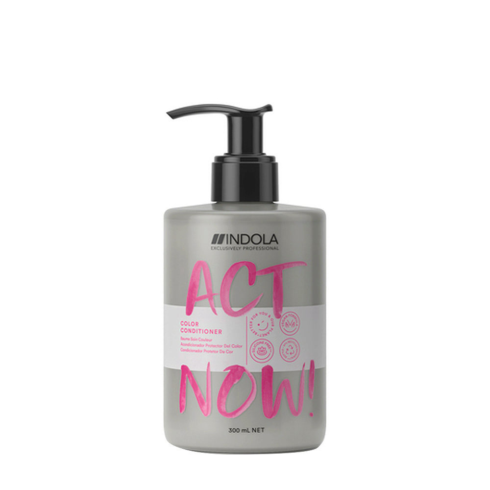 Indola Act Now! Color Après - Shampooing Pour les Cheveux Colorés 300ml