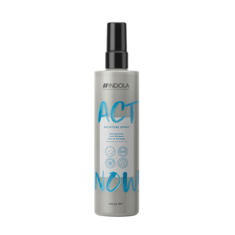 Indola Act Now! Moisture Spray Hydratant Cheveux Secs 200ml