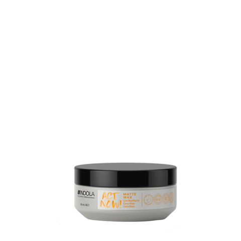 Indola Act Now! Cire d'argile Mate 85ml