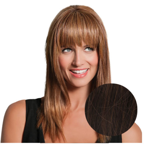 Hairdo Fausse Frange Chocolat Auburn Brun Moyen