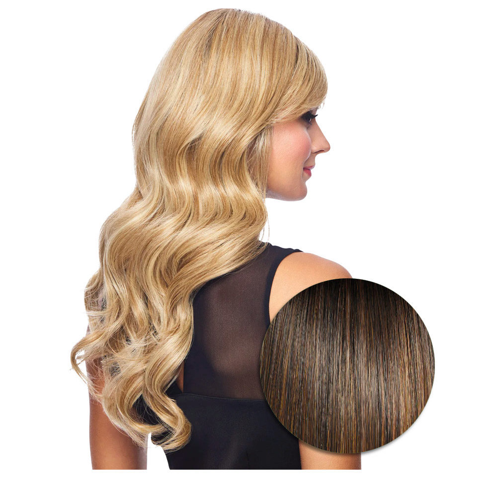 Hairdo Wave Daze Perruque Blond Cendré Clair Avec Racine Brune