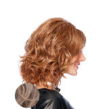 Hairdo On The Edge Perruque blonde cendrée claire avec racine brune