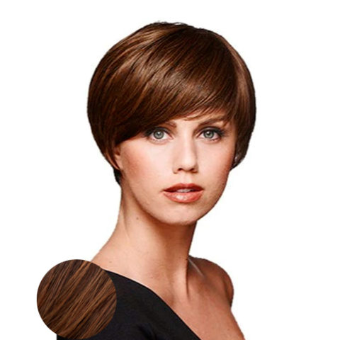 Hairdo Short & Sleek Perruque marron rubis moyen