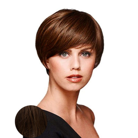 Hairdo Short & Sleek Perruque noisette marron clair