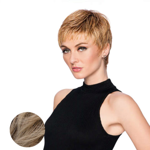 Hairdo Textured Cut Perruque blonde claire avec racine brune