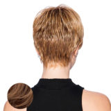 Hairdo Textured Cut Perruque brun rougeâtre clair