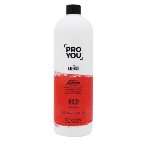 Revlon Pro You The Fixer Shampooing pour cheveux abîmés 1000ml