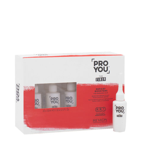 Pro You The Fixer Booster Flacons restructurants pour cheveux abîmés 10x15ml