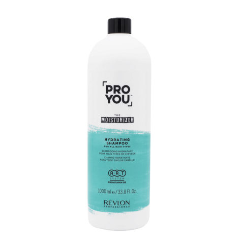 Revlon Pro You The Moisturizer Shampooing hydratant pour cheveux secs 1000ml