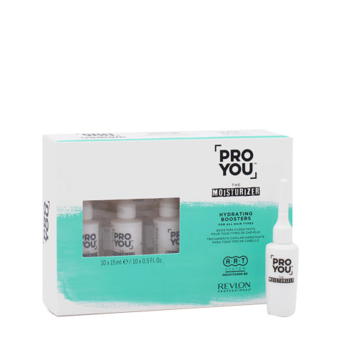 Pro You The Moisturizer Flacons hydratants pour cheveux secs 10x15ml