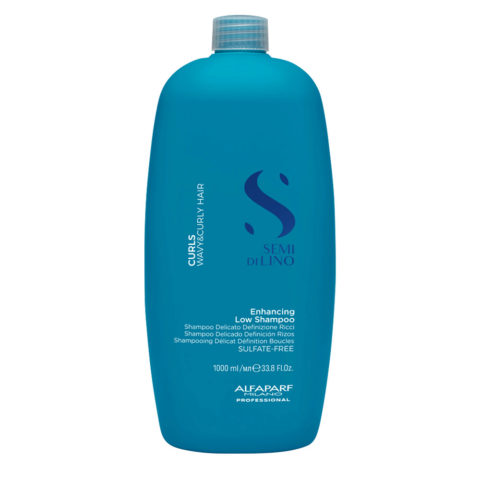 Alfaparf Milano Semi di Lino Curls Enhancing Low Shampoo 1000ml - shampoing pour cheveux bouclés