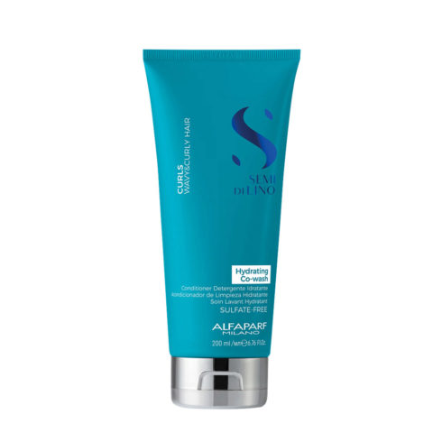 Alfaparf Milano Semi di Lino Curls Hydrating Co-Wash 200ml - conditionneur nettoyant hydratant