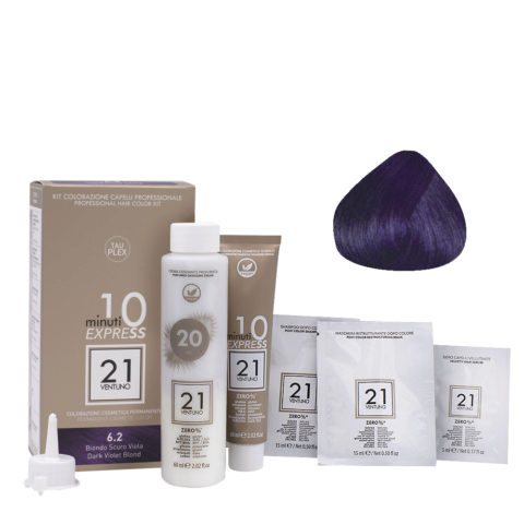 Kit Couleur Professionnel 6.2 Blond Violet Foncé