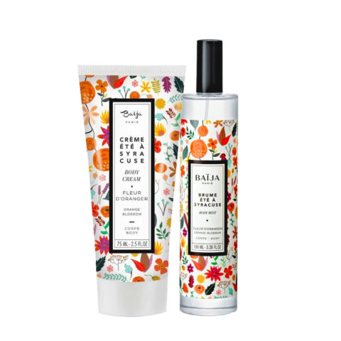 Baija Paris Kit Crème pour le corps 75 ml et eau parfumée pour le corps 100ml