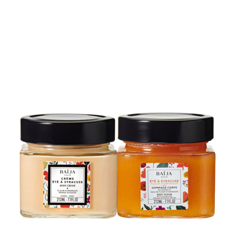 Baija Paris Kit Crème pour le corps 212 ml et exfoliant pour le corps 212ml
