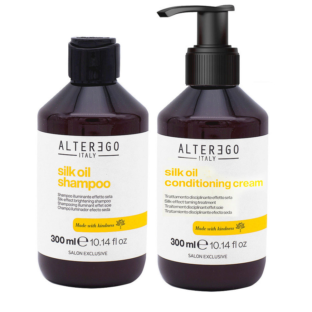 Alterego Set Silk Shampooing Illuminateur 300 ml et Masque 300 ml